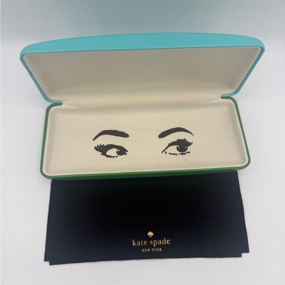 Kate Spade New York Accessories  Sunglass Eye Glasses Hard Case With cloth